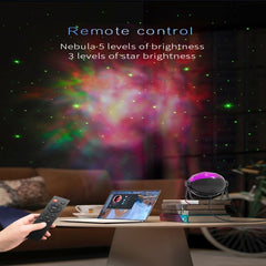 Galaxy Starry Sky Projection Lamp, Indoor Atmosphere Lighting Decoration