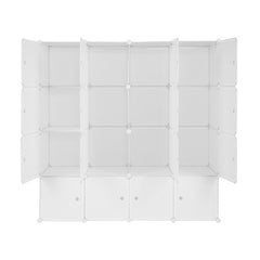 4-storey 16 Grid Cube Wardrobe