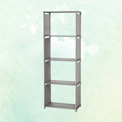 Oxford 4 Cube Bookcase 5 Tier Shelf Display Furniture Storage Unit BooK