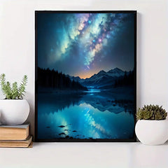 5DDIY Diamond Painting Set  Full Diamond Round Water Diamond Art