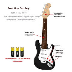 Playing Electric Guitar Toy Male 4-string Beginner Musical Instrument