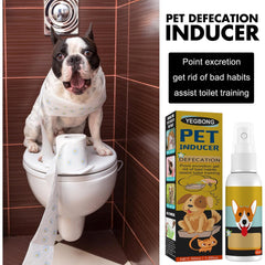 Yegebang Pet Defecation Positioning Spray Pet Feces Positioning Pet Cat And Dog Defecation Inducer