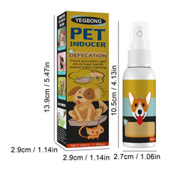 Yegebang Pet Defecation Positioning Spray Pet Feces Positioning Pet Cat And Dog Defecation Inducer