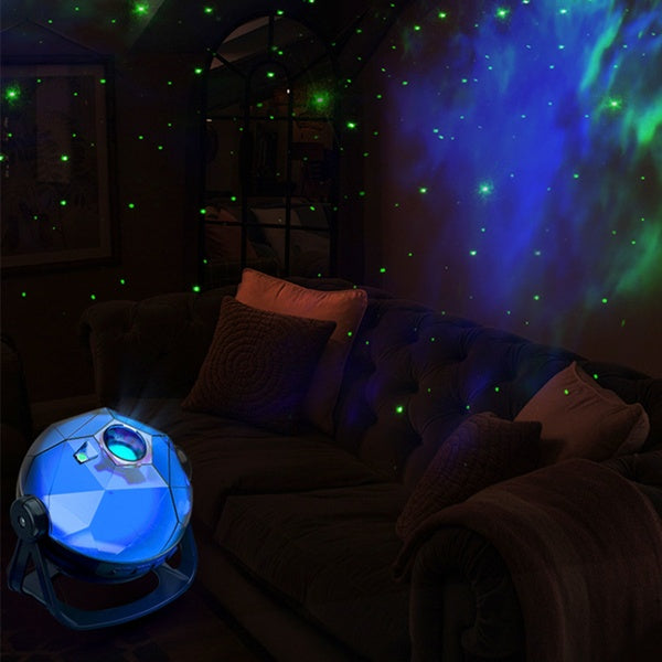 Galaxy Starry Sky Projection Lamp, Indoor Atmosphere Lighting Decoration