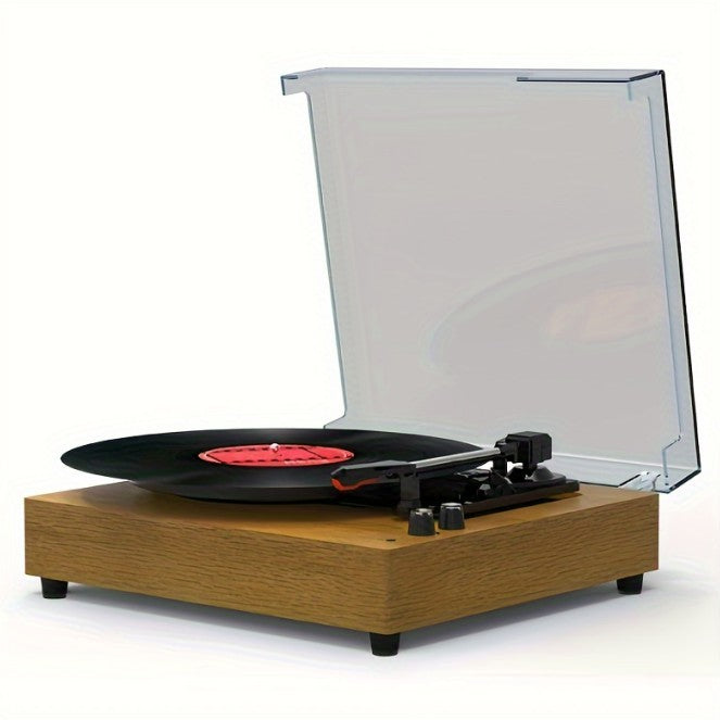 Record Player E300, Turntable, Record Player With 2 Stereo Speaker--Selling On Temu Is Prohibited